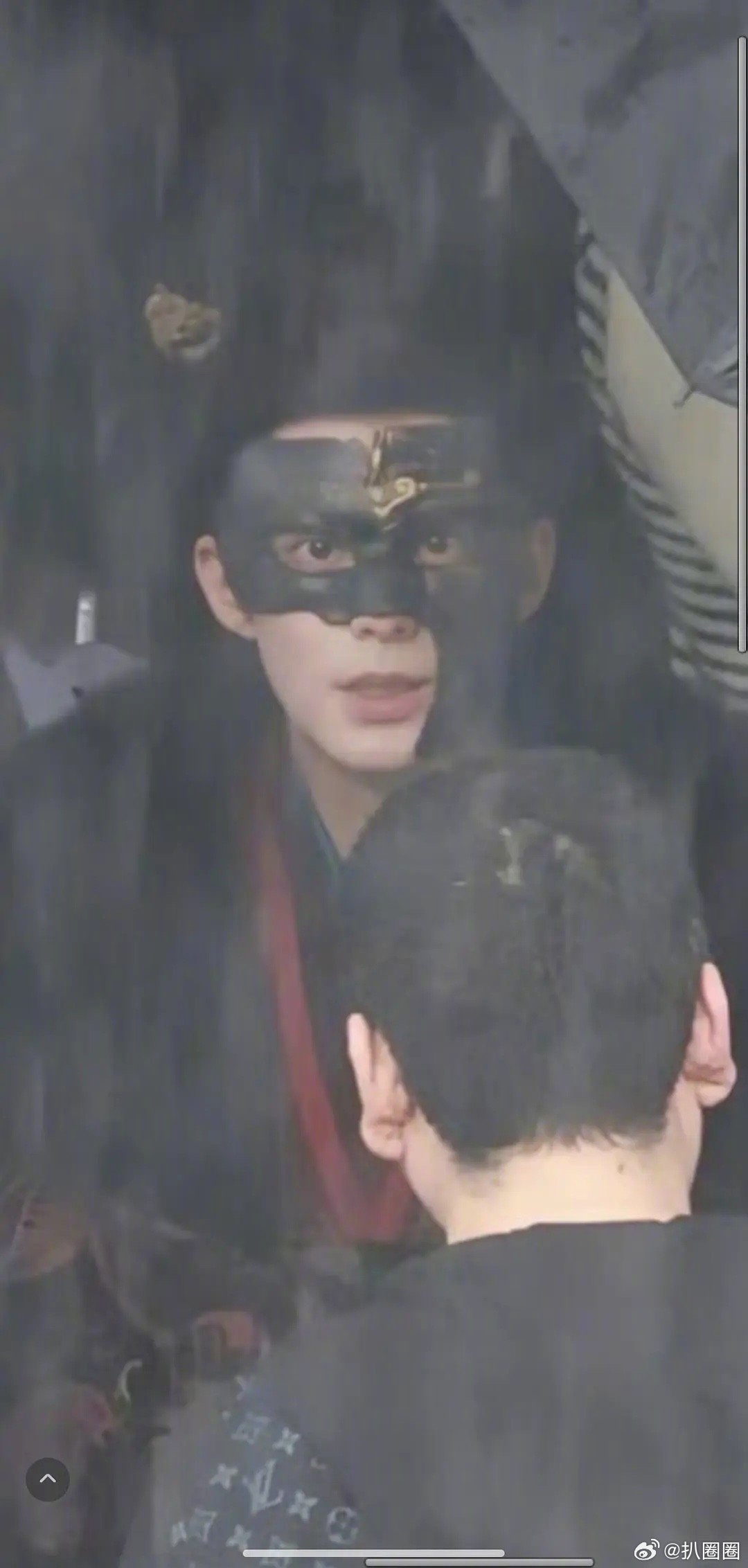 王鹤棣将门独后面具路透，看着如何～ 