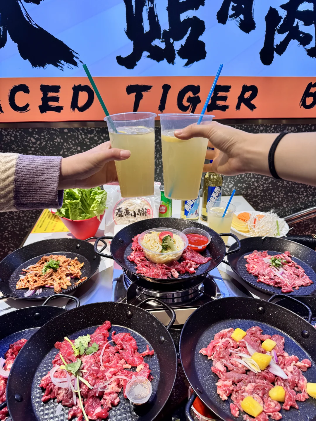 南通人太会吃了❗居然有牛肋条烤肉放题自助❗