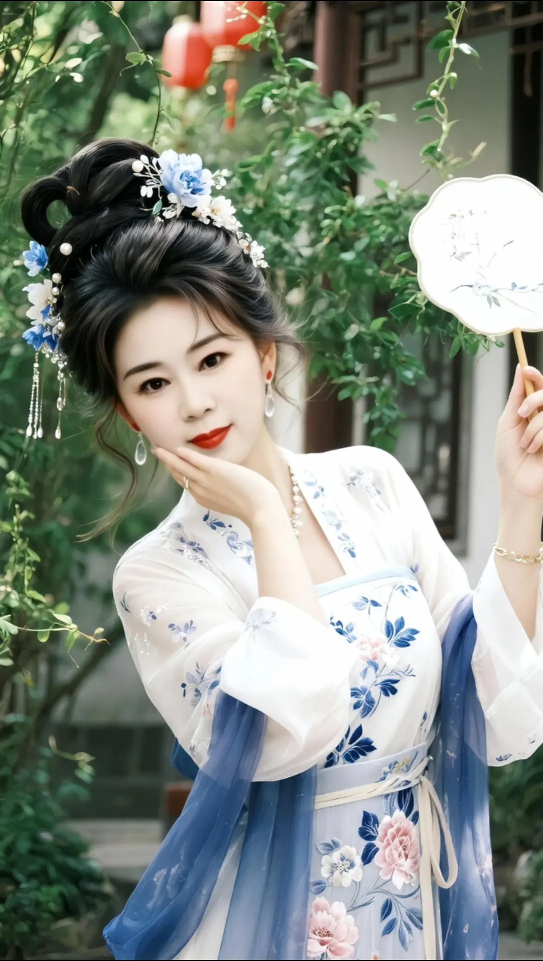 AI国风少女写真 随变ai随便玩