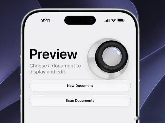【 iOS27预览应用彩蛋：可交互放大镜带来趣味视觉反馈】 iOS27交互彩蛋 