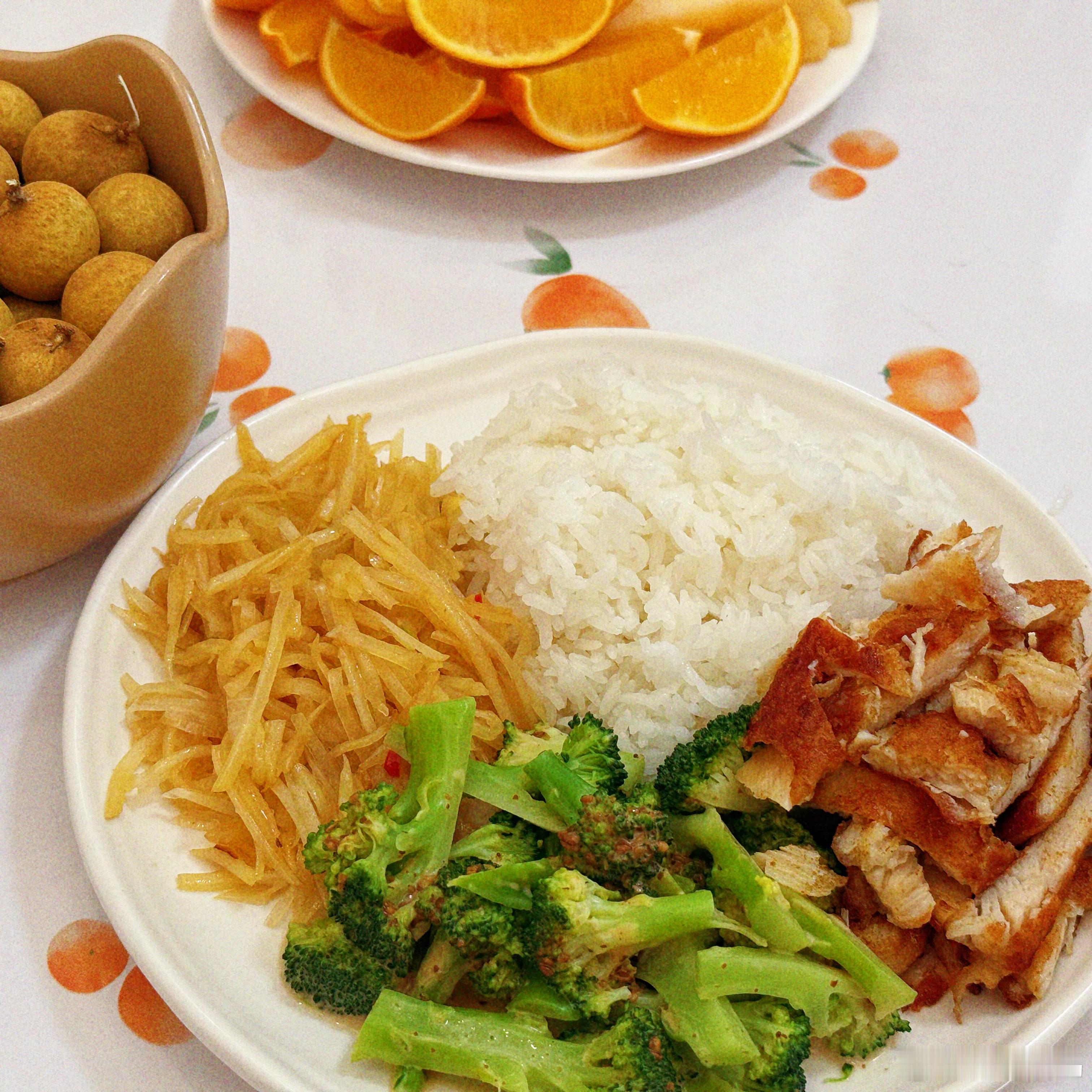 我做的减脂餐，太好吃啦！干了两碗大米饭[doge] 