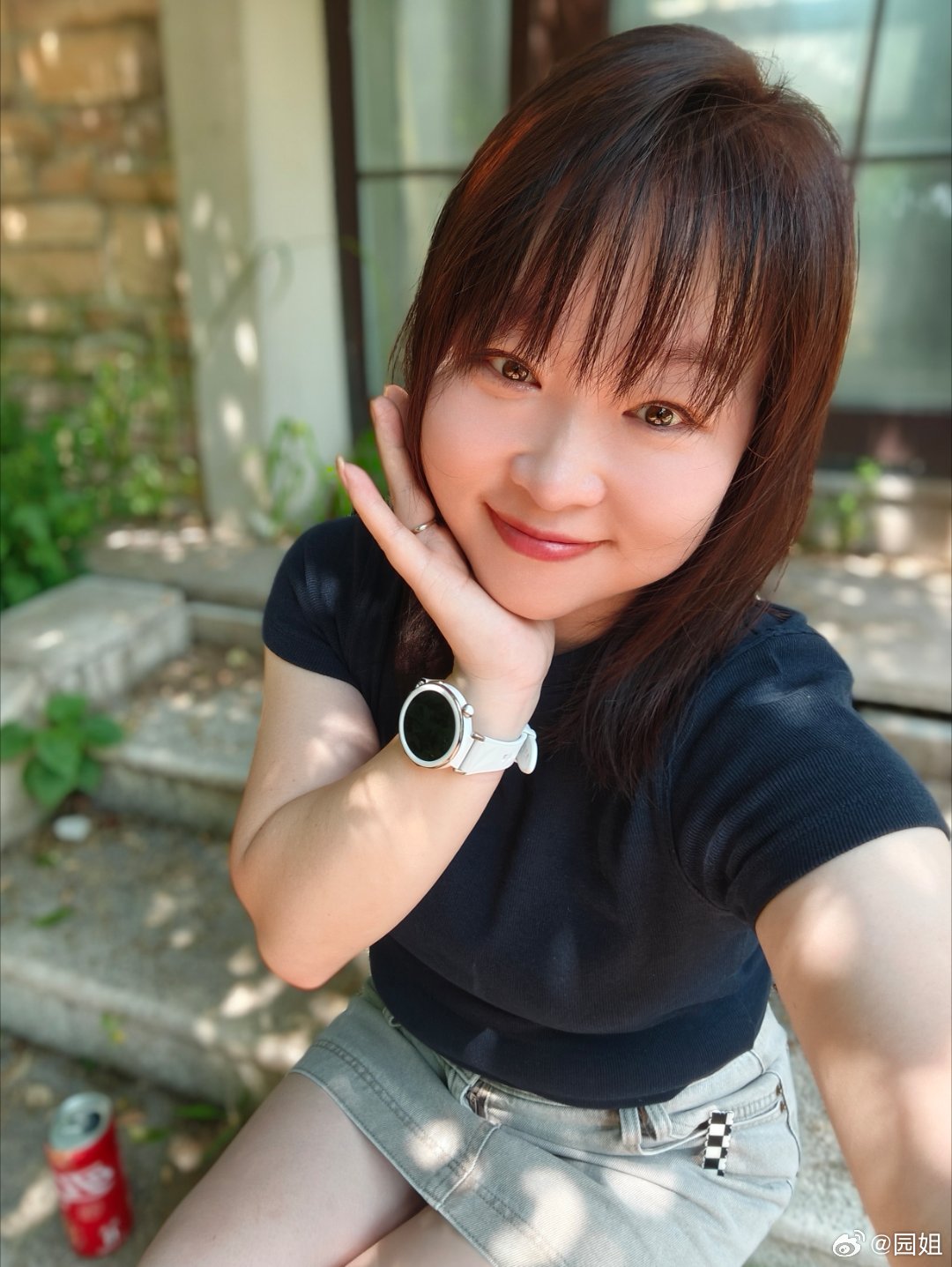 今天外拍，温度好舒服啊。 ​​​