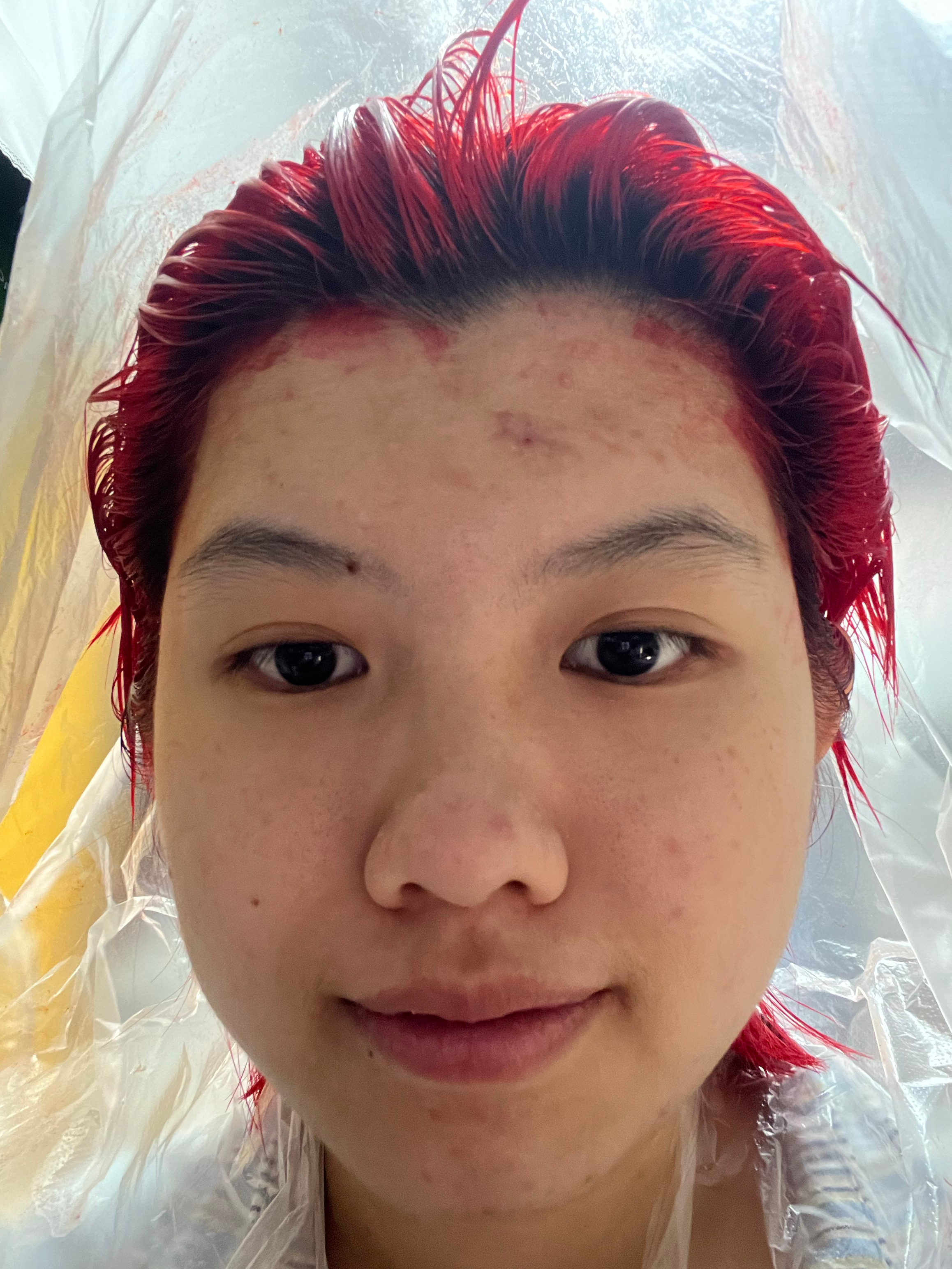 老实不到两天我又上新颜色了。