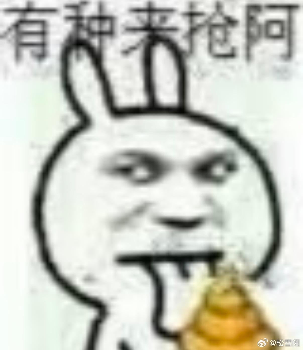 我松雪闲是大蠢比 