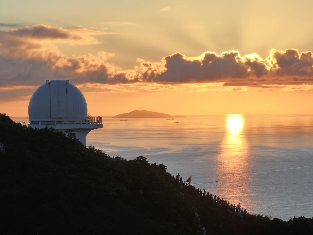 9月14号的深圳市天文台日出