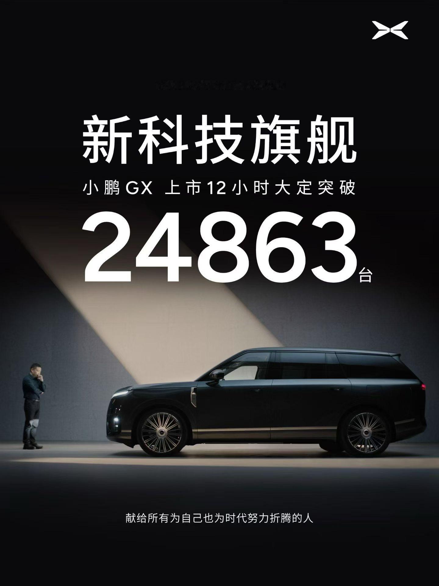 小鹏GX成绩出炉！25863，大定。小鹏gx价格炸裂
