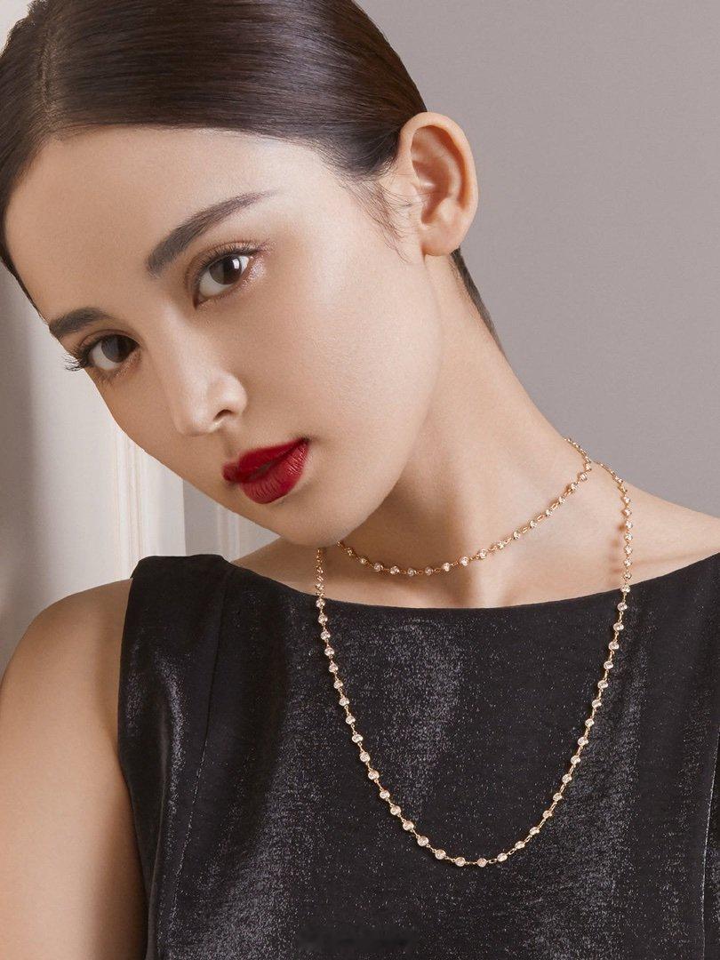 娜扎x 蒂芙尼Tiffany，女神级别的高贵气质。 