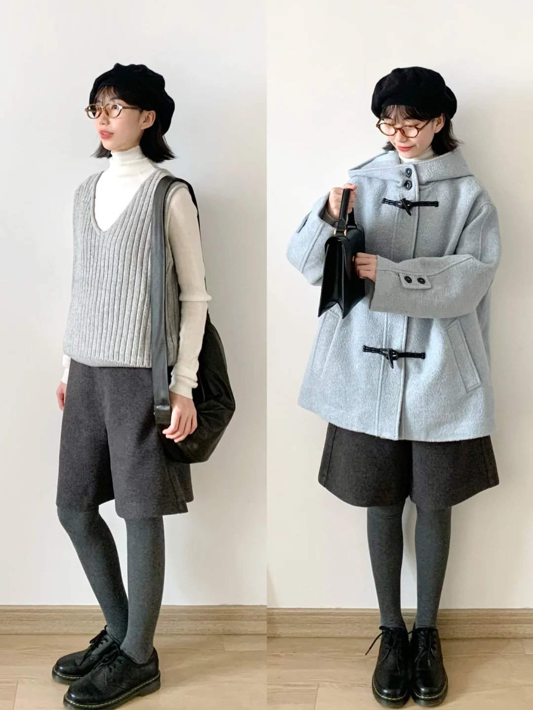 🐋好喜欢这件大衣！冬日baby蓝