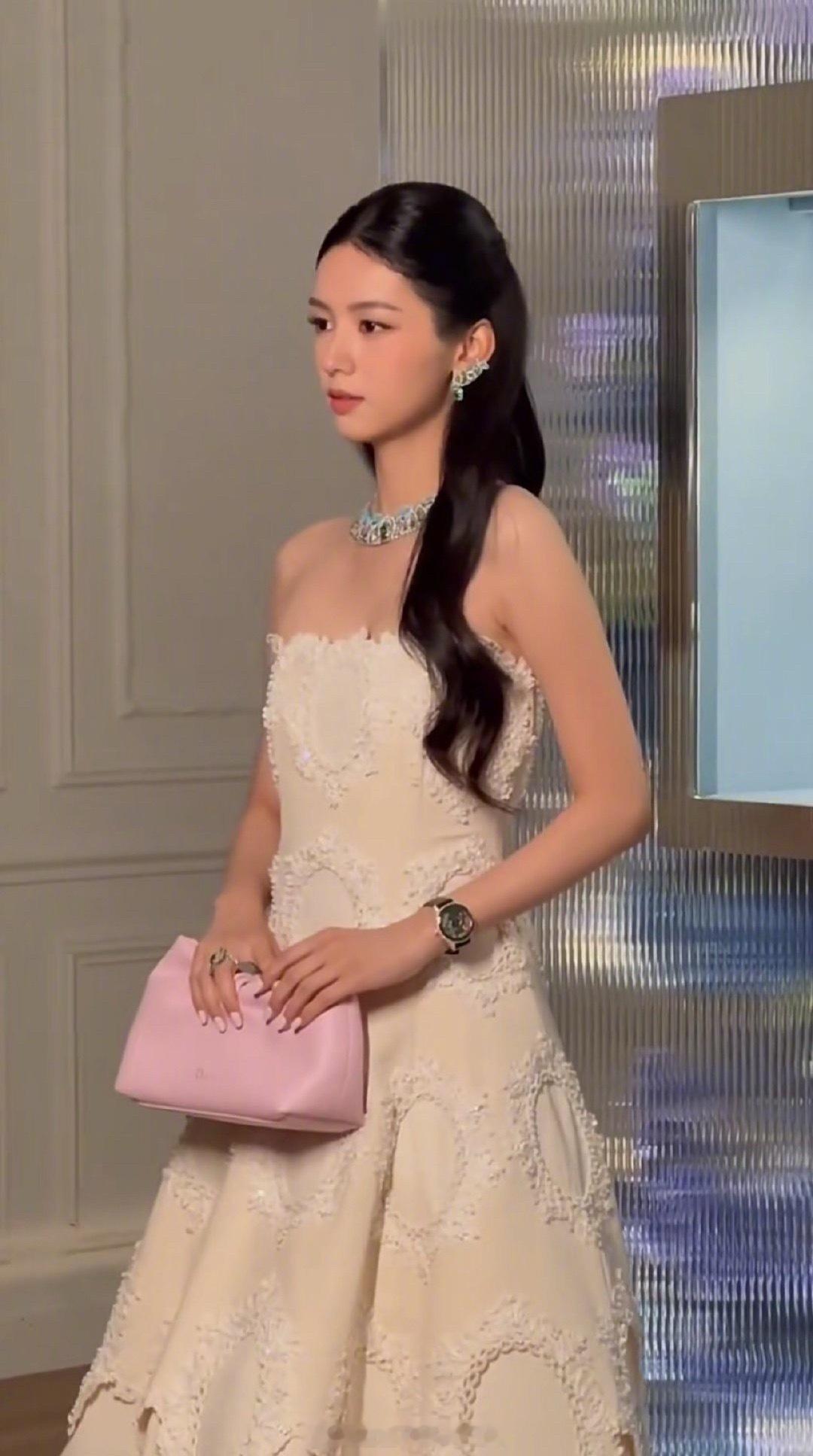 今日份dior活动路透刘雨昕、周也、王玉雯、陈星旭 