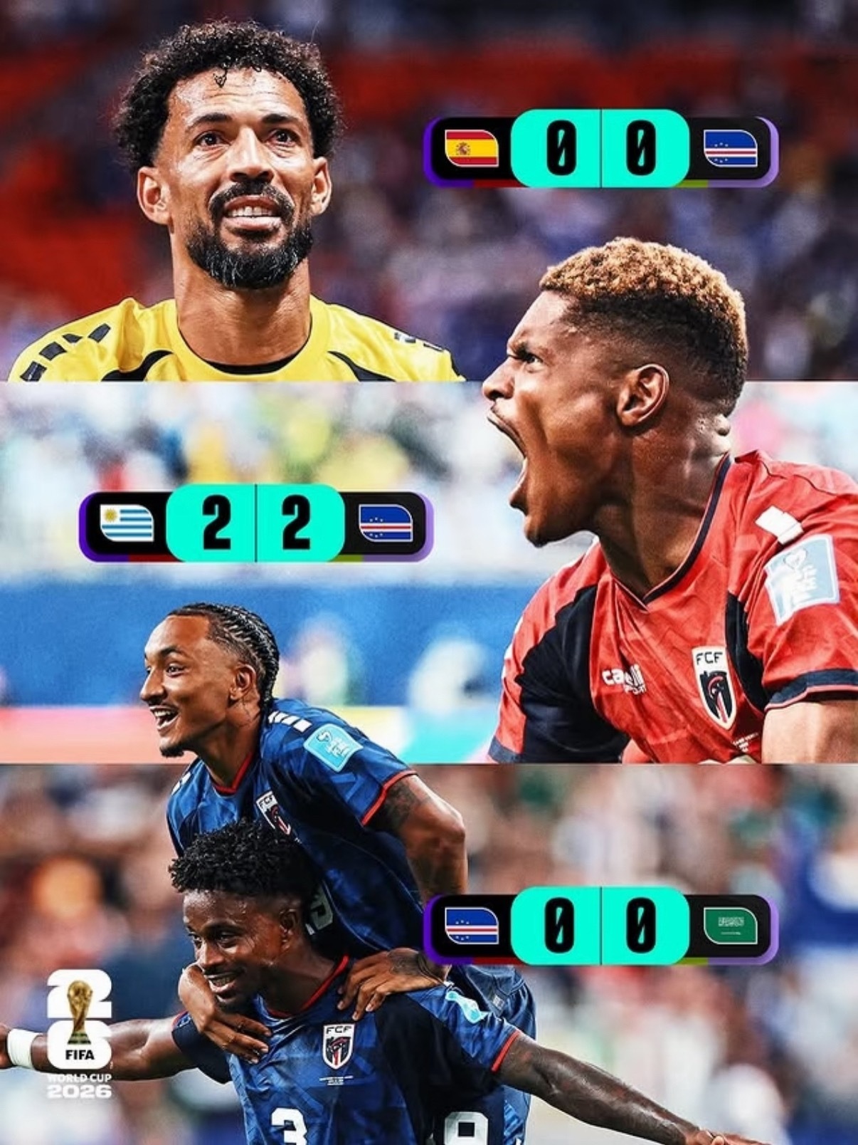 FIFA回应佛得角队长被指控强奸这点事还是等世界杯结束以后再说吧！佛得角小组赛三