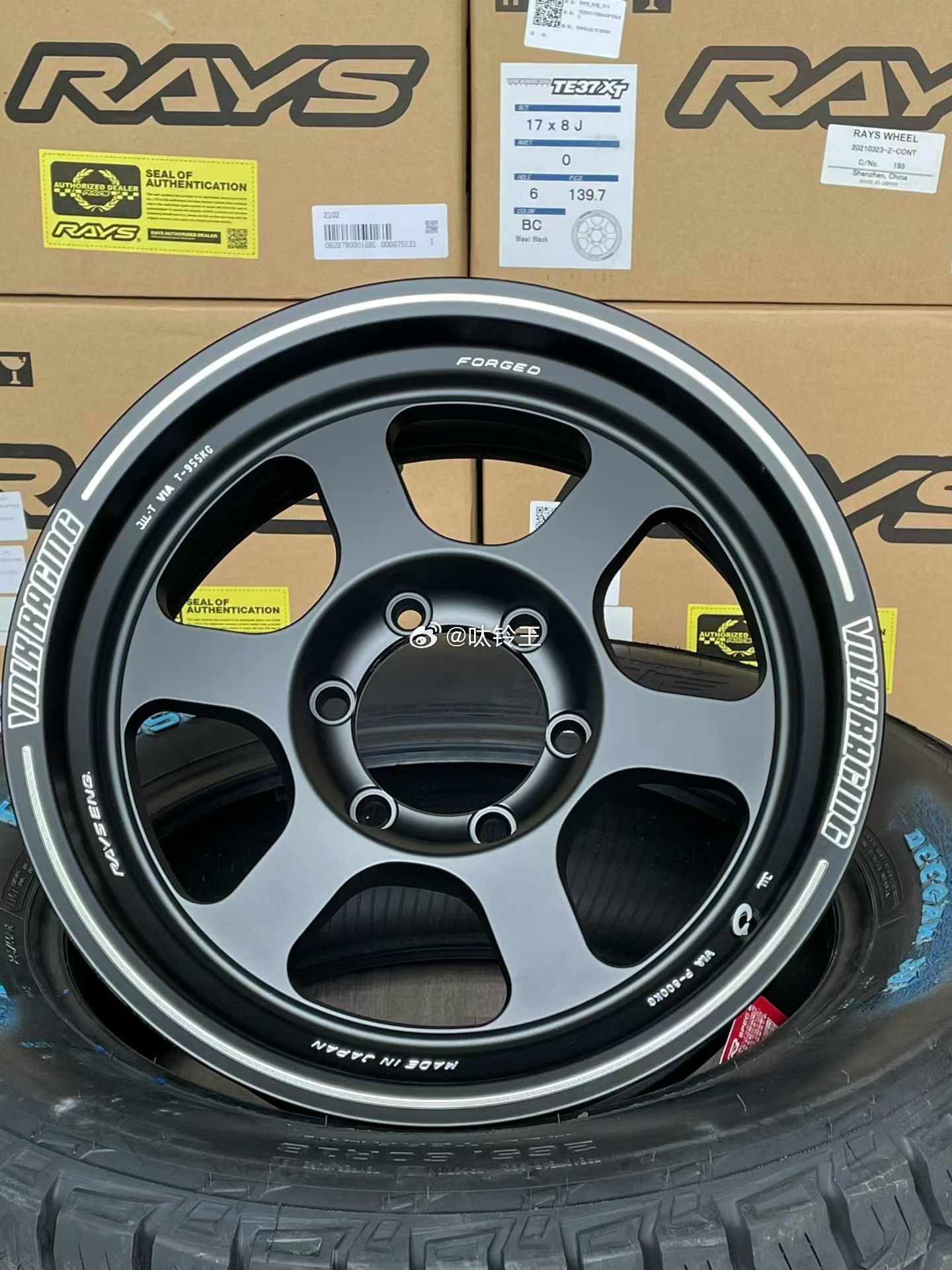 日本RAYS  TE37XT ｜TE37XT M-spec18寸  8J  ET