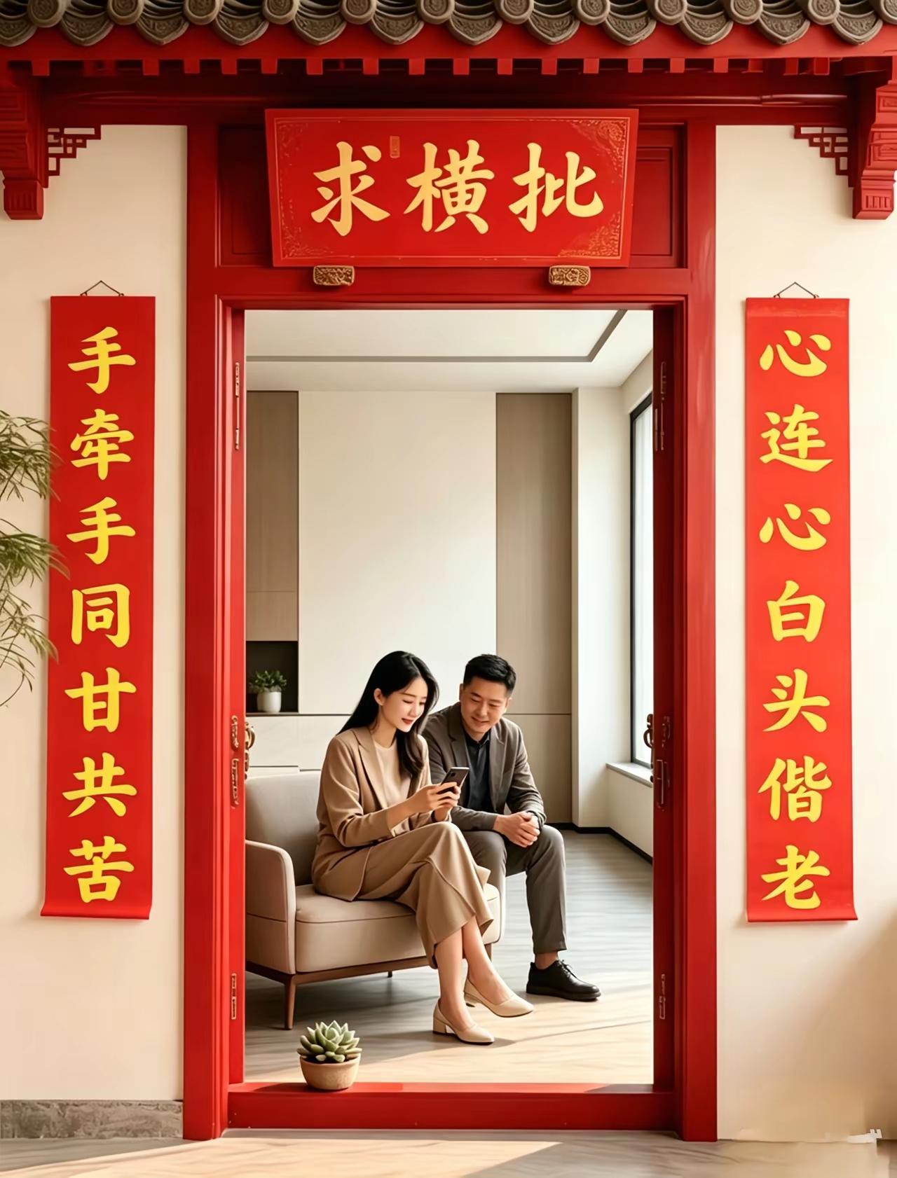大连一对夫妻写出的对联，至今无人能对，我想了十天也想不出合横批，特邀才华横溢的你