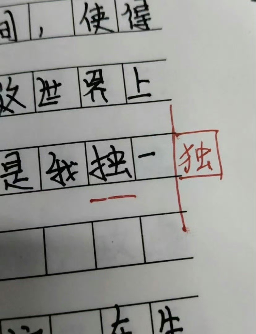 怎么委婉的跟老师说一下我这个字没错 