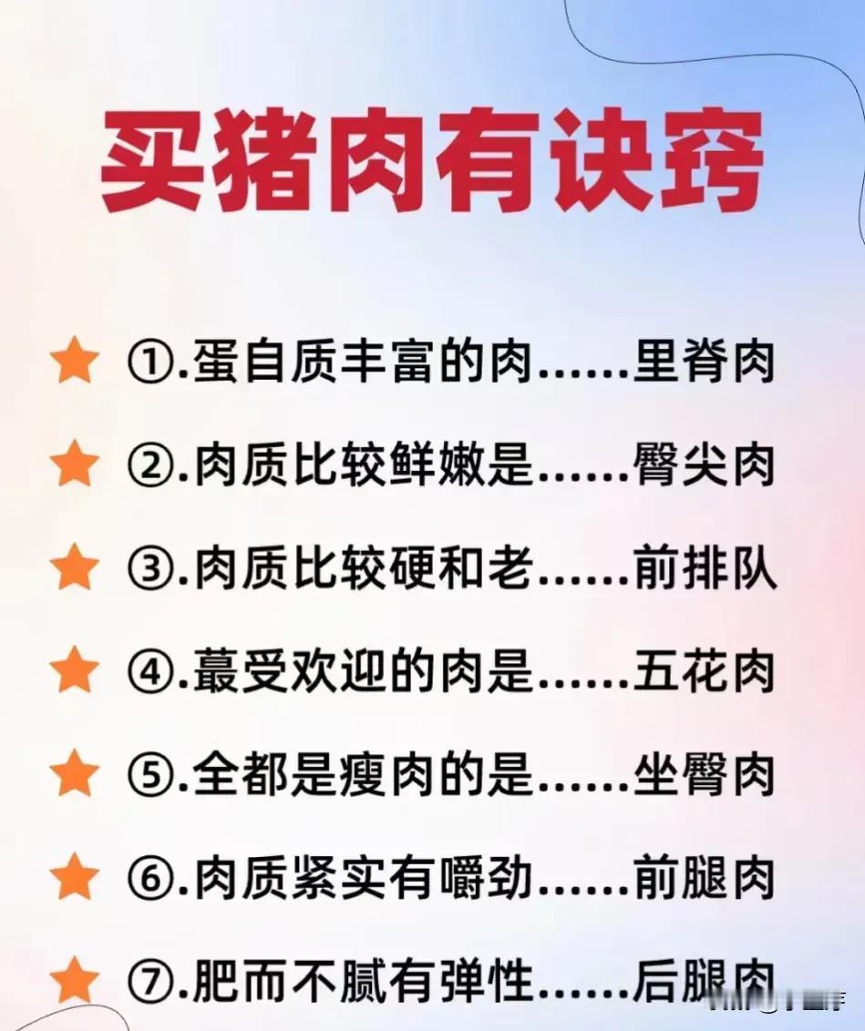 买猪肉有诀窍买猪肉的诀窍 买肉心得