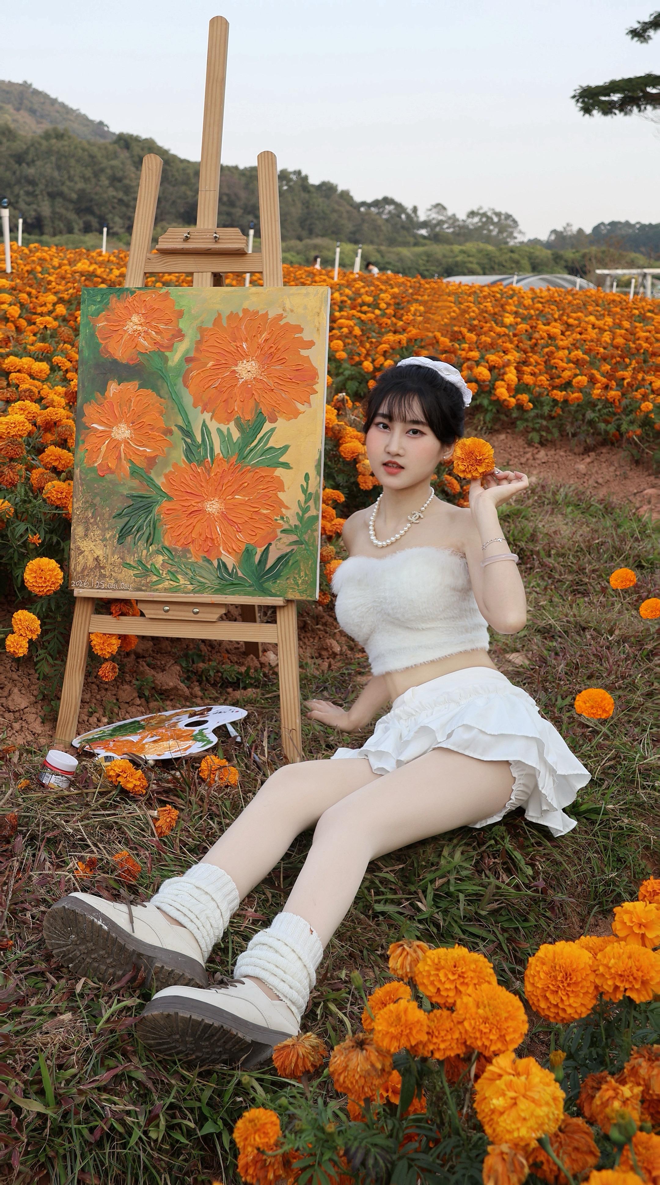 走进大自然，鸟语花香，满心都是惬意与舒畅🎨