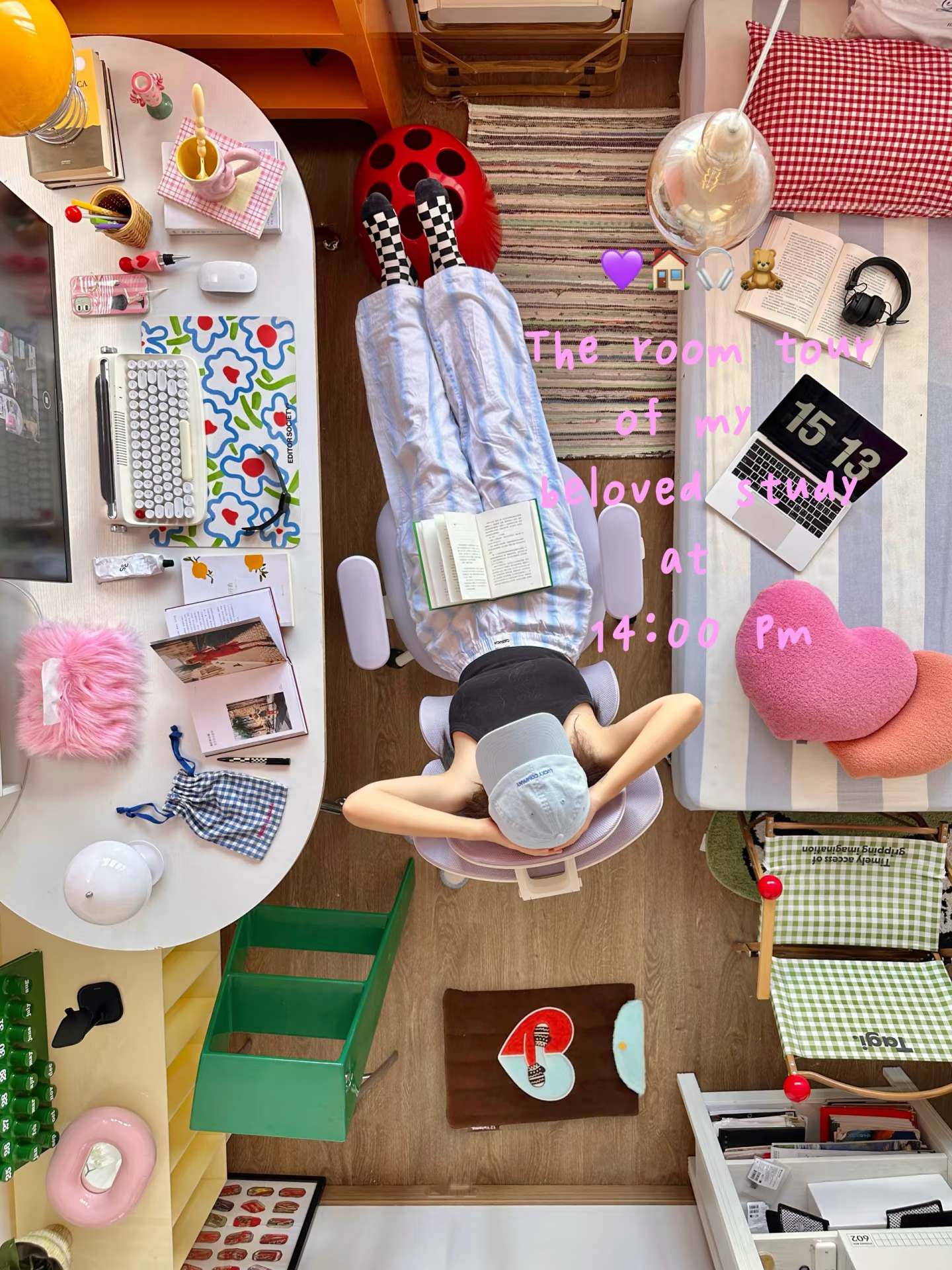 🍧一眼爱上的粉色书房*🎀↝♡ENFJ的精神容器