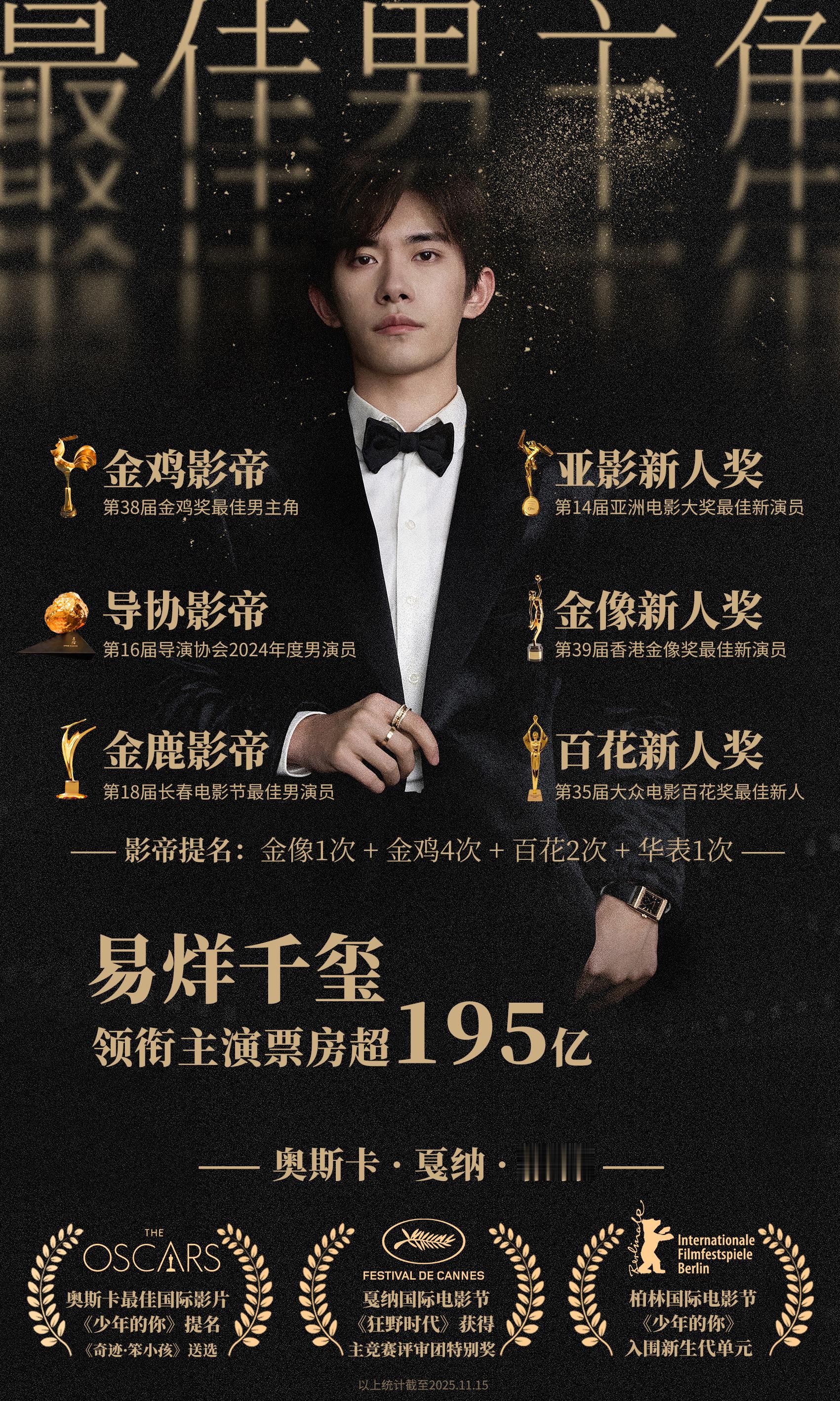 易烊千玺 年轻影帝透明的一生四四满分男来的呀