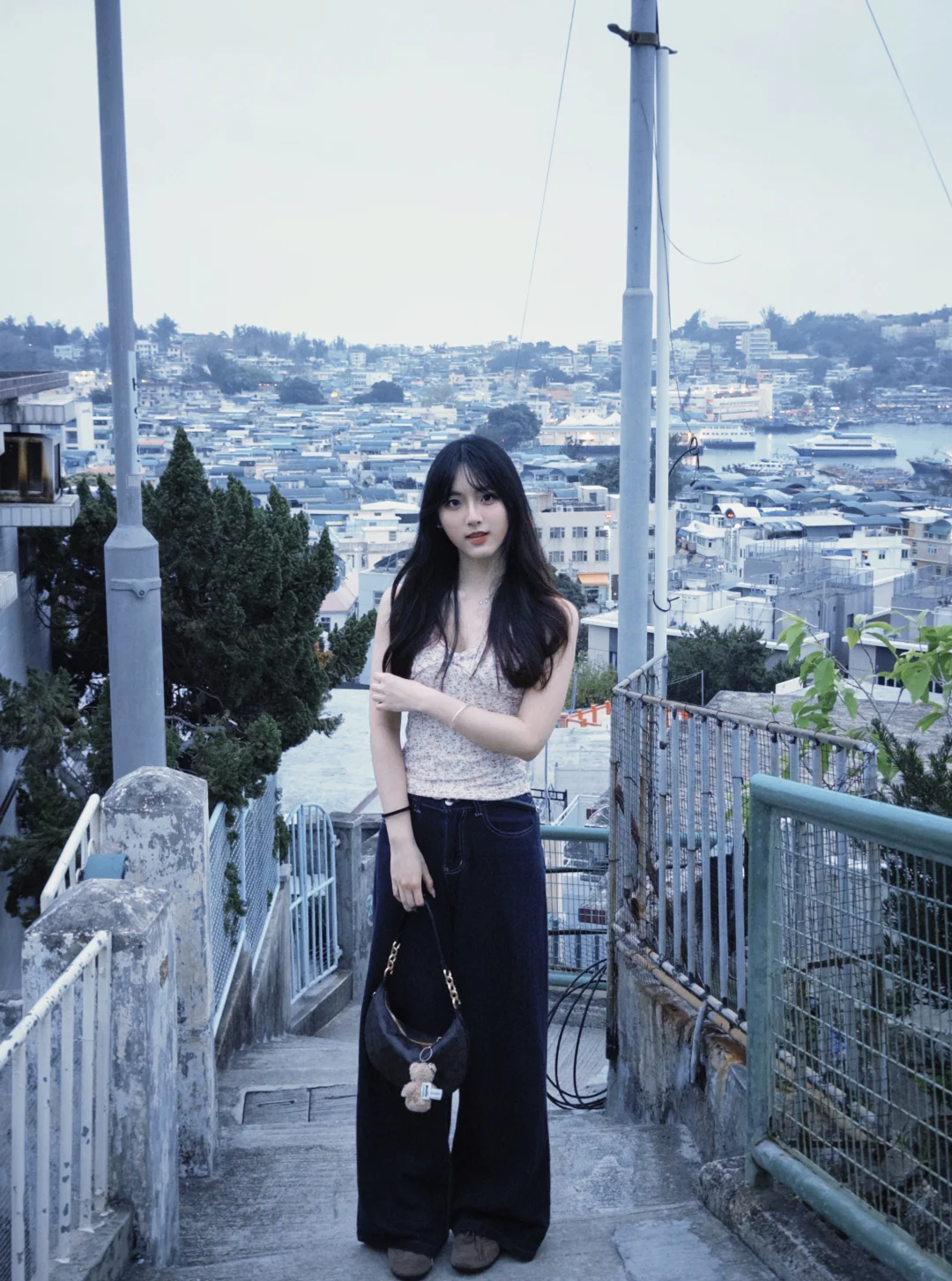 为了这个机位专门来了趟长洲岛🌊