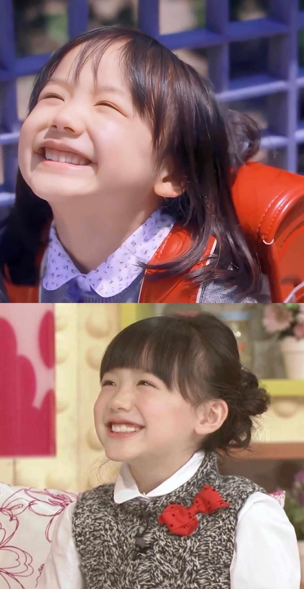 好喜欢这种奶团子一样的笑
金允植 芦田爱菜 笑起来甜甜的 好可爱☺️