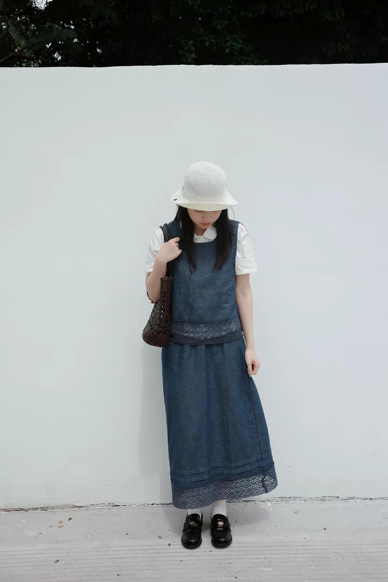 💙:一阵风吹来超清爽的夏天ootd 理光