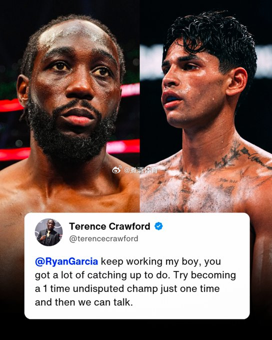 拳坛速递 砂仁猪心啊。瑞安·加西亚（Ryan Garcia）：“如果你心里清楚自