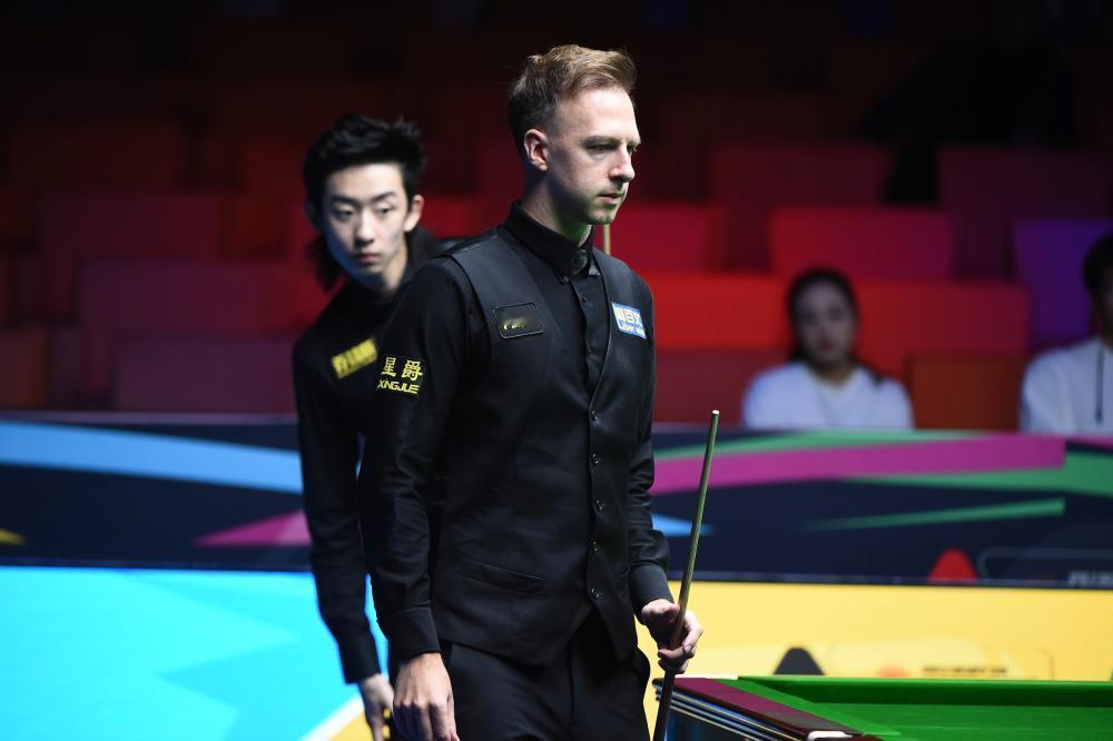 北京时间11月5日，斯诺克国锦赛16强结束争夺，中国军团、丁俊晖、赵心童、吴宜泽