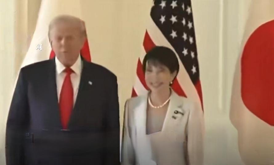 【高是早苗是怎样给特朗普跪的】
        高市早苗给特朗普“跪”得那叫一个