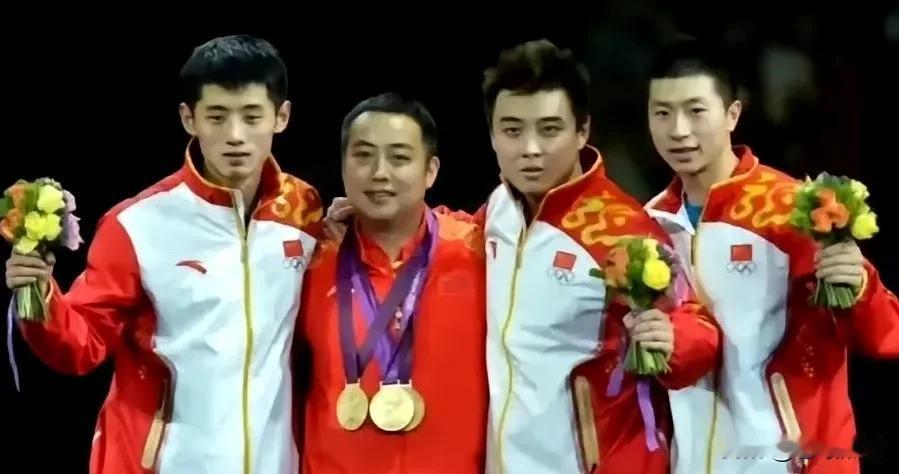 国乒4位名将，彼年也是他们的颜值巅峰时期，个个帅气英武，在赛场上迷倒了众多的小迷