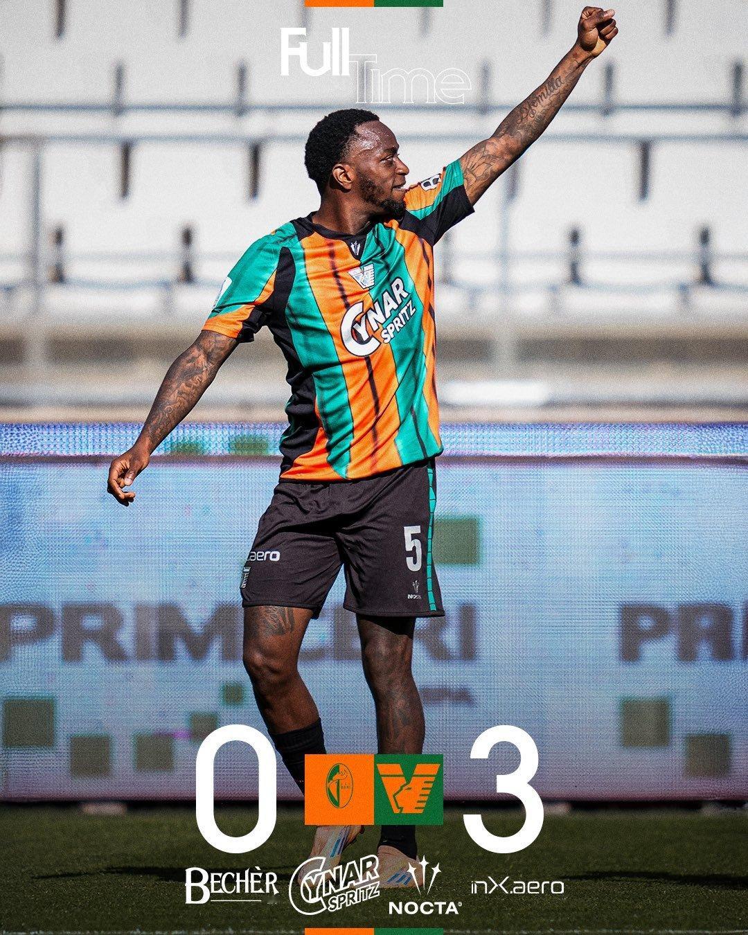 意乙 由斯特罗帕🇮🇹教练执教的威尼斯客场3：0战胜巴里队，继续领跑意乙积分榜