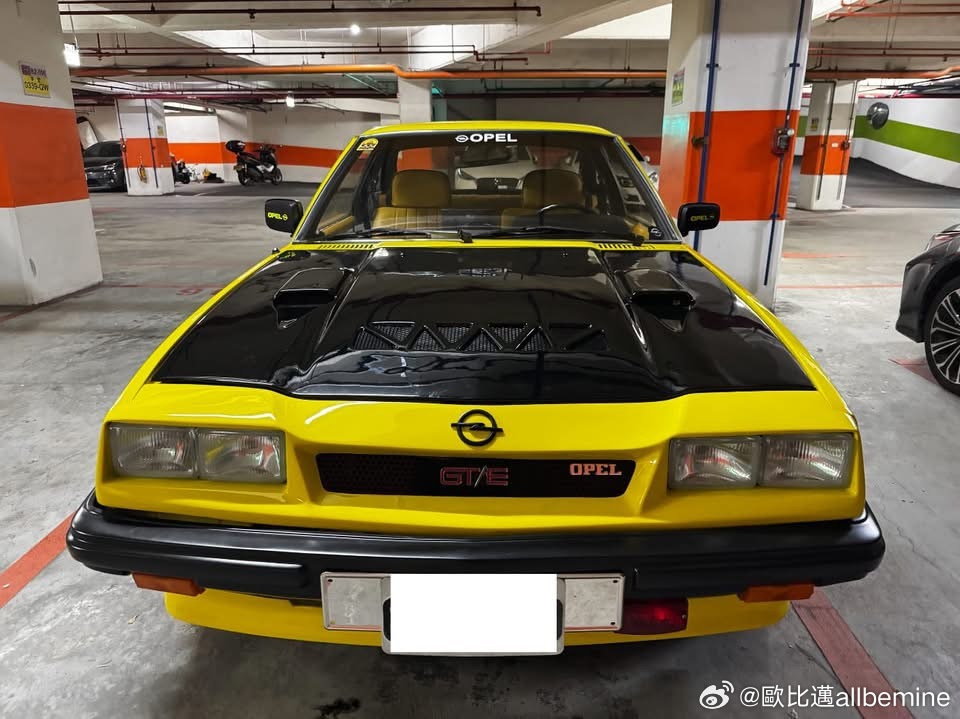 台湾老车🇩🇪1970年 Opel Manta B 