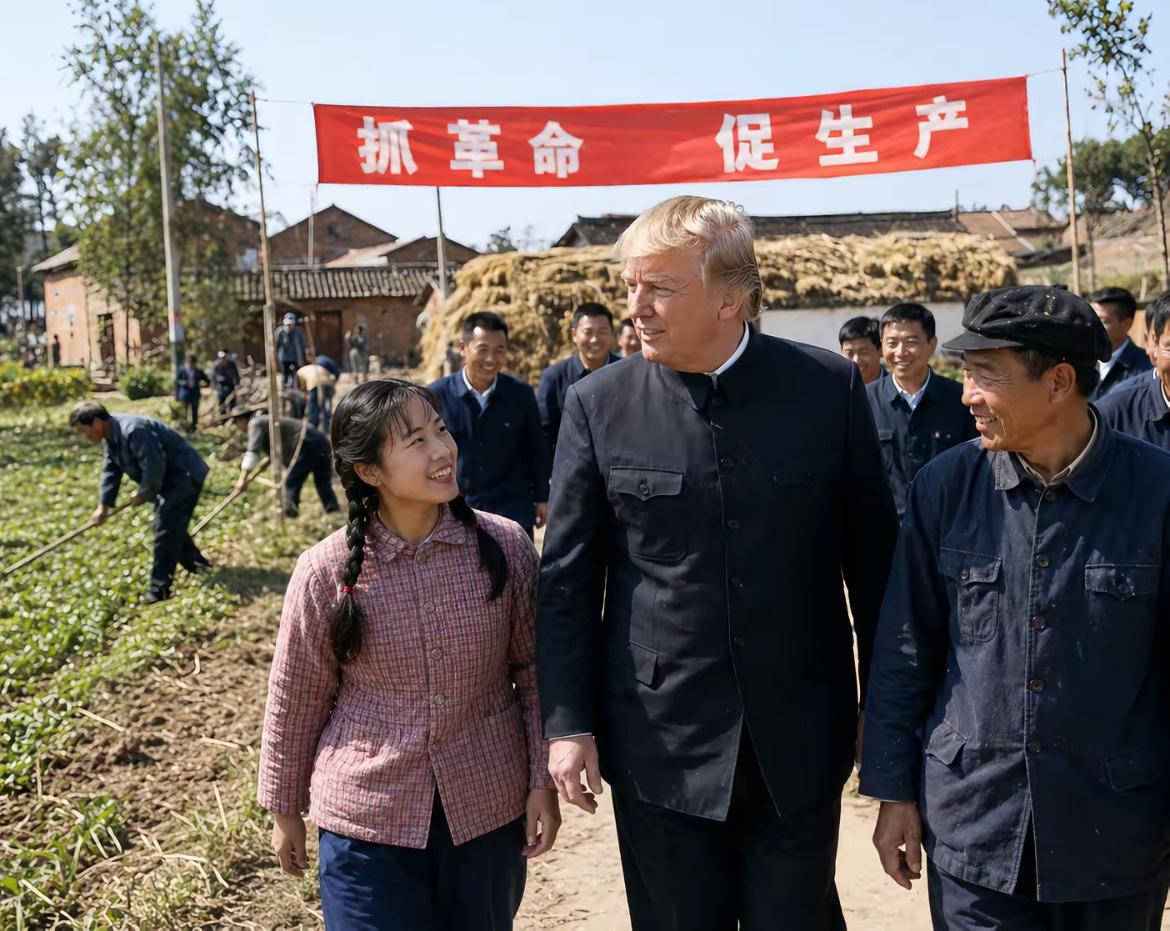 抓革命，促生产
当年的特郎普多么意气风发！