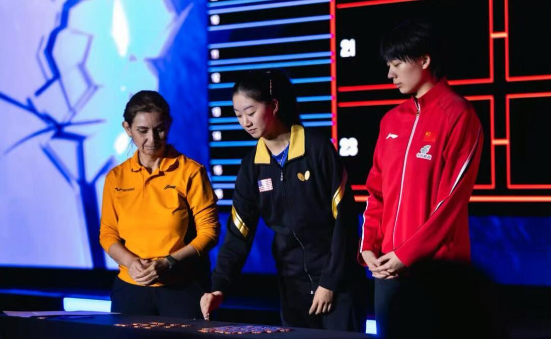 2026WTT美国大满贯王楚钦陈熠抽签仪式图集！ 
