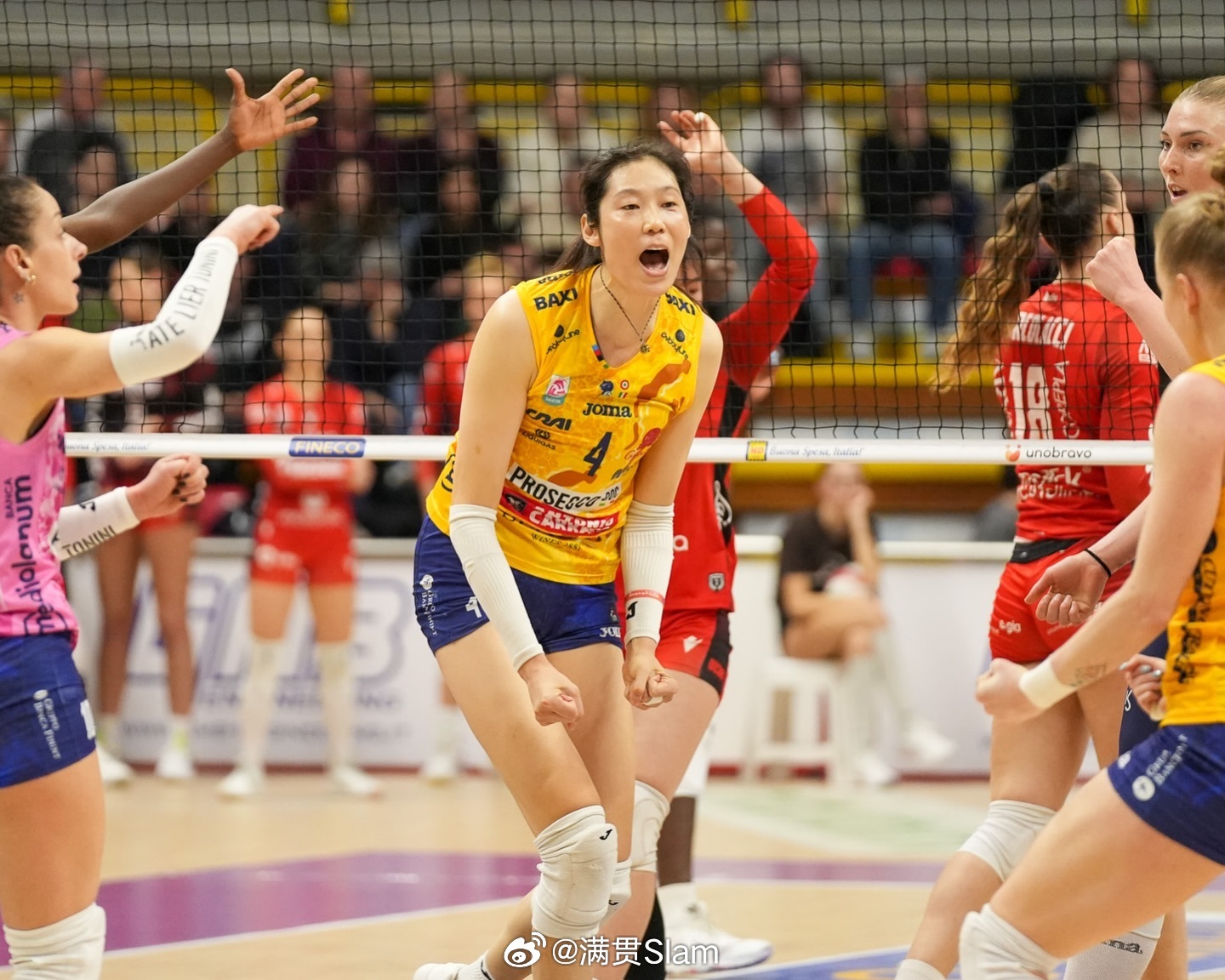 朱婷Gameday⚔️🇹🇷泽仁体育 vs 🇮🇹科内利亚诺⏰3月12日(星