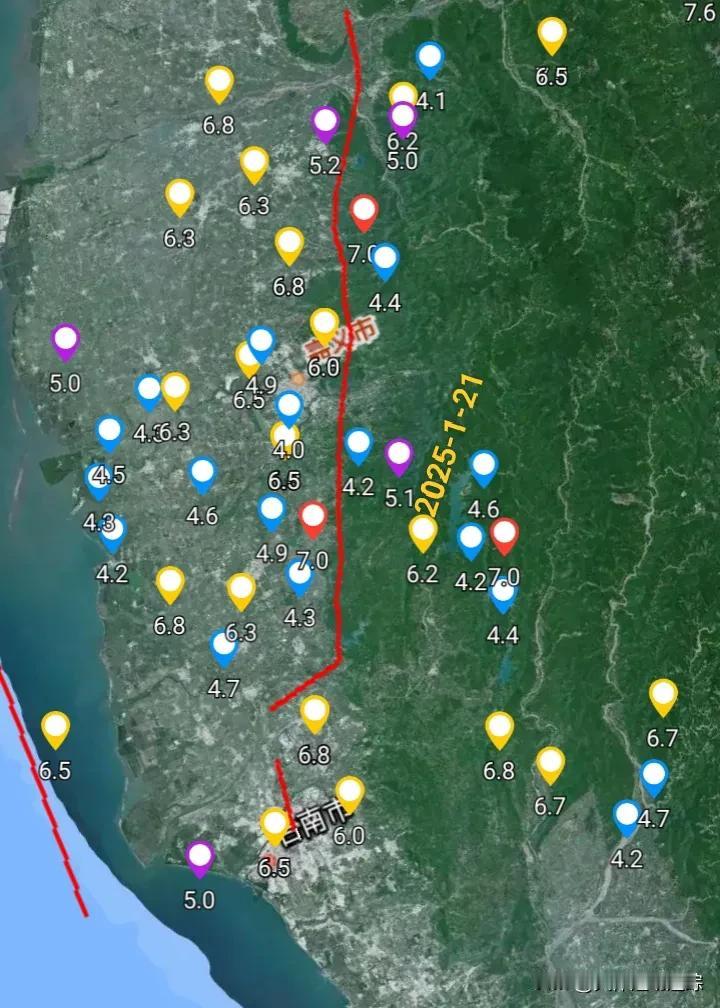 广东福建上海浙江多地震感强烈，6.2级地震突袭台湾台南市，21日00时17分台湾