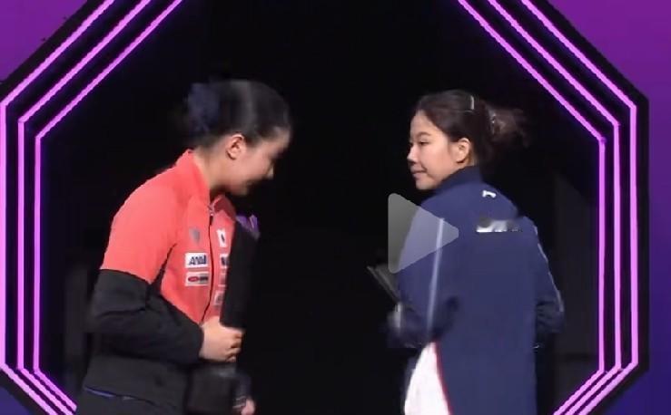 陈幸同输球仍大度祝福对手的画面圈粉无数，横滨女单决赛惜败离场时她主动向夺冠的张本