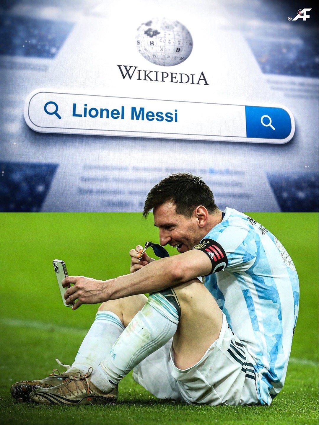 梅西效应影响巨大 🤯🌐 过去十年间，莱昂内尔·梅西是维基百科访问量最高的页面