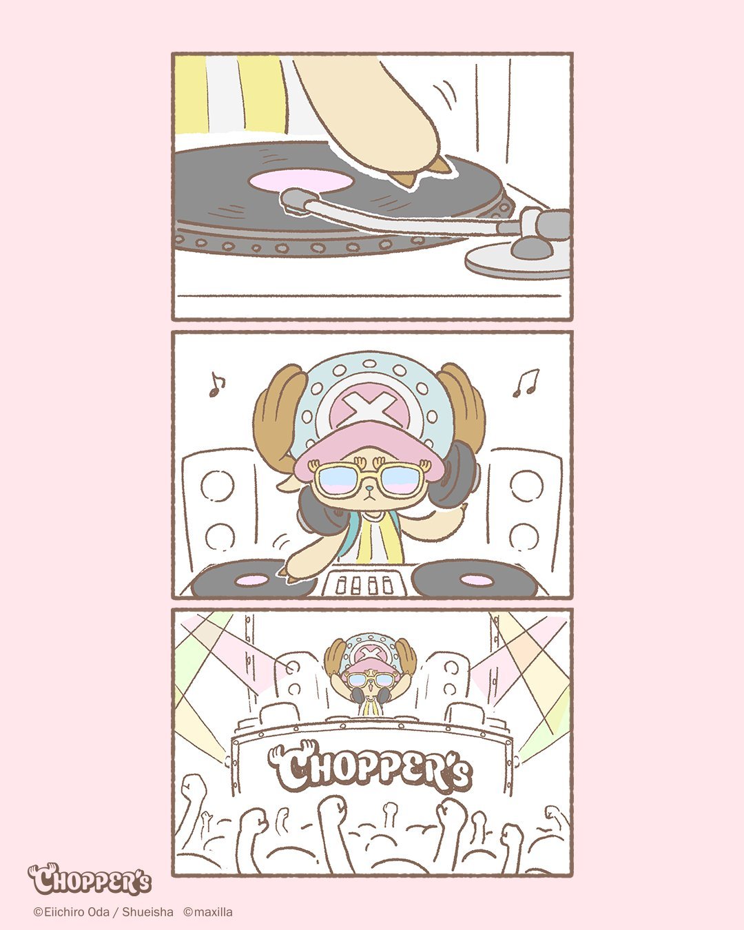 海贼王官方乔巴全新企划“CHOPPER's”，发一些乔巴在现实世界的图和视频。今