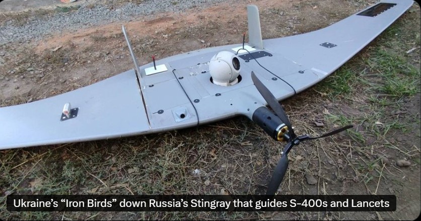 乌媒：11月8日晚，乌克兰士兵击落了一架价值40万美元的俄罗斯Skat 350M