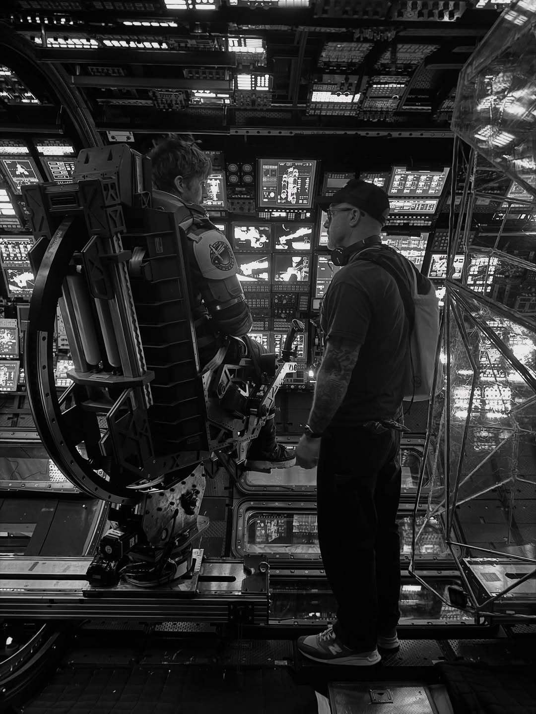 《挽救计划》高司令新幕后照释出📷 