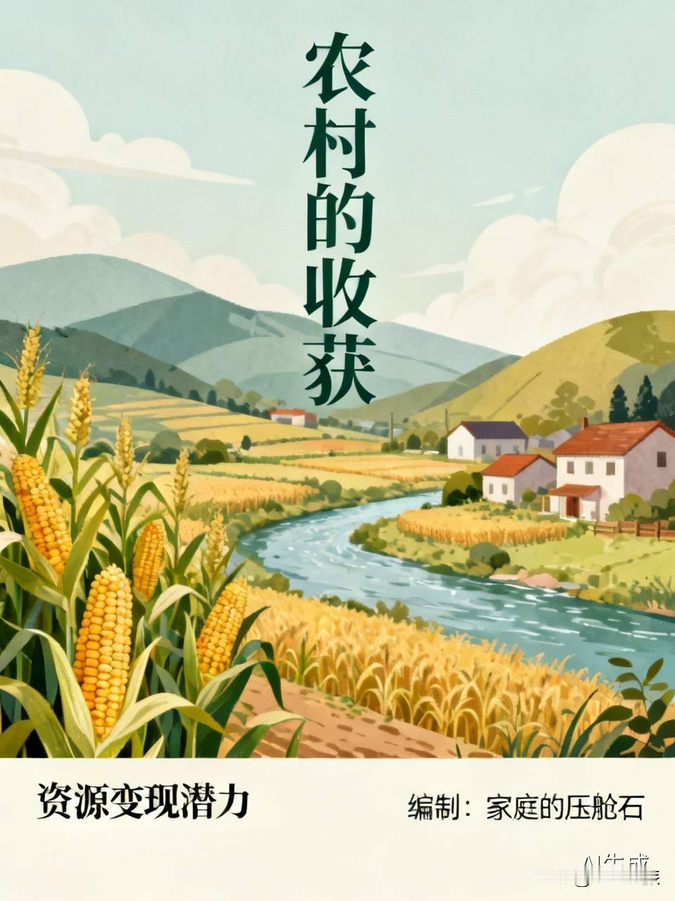在农村最大的收获，可能因人而异。有人觉得是资源变现的潜力。现在农村很多看似不起眼