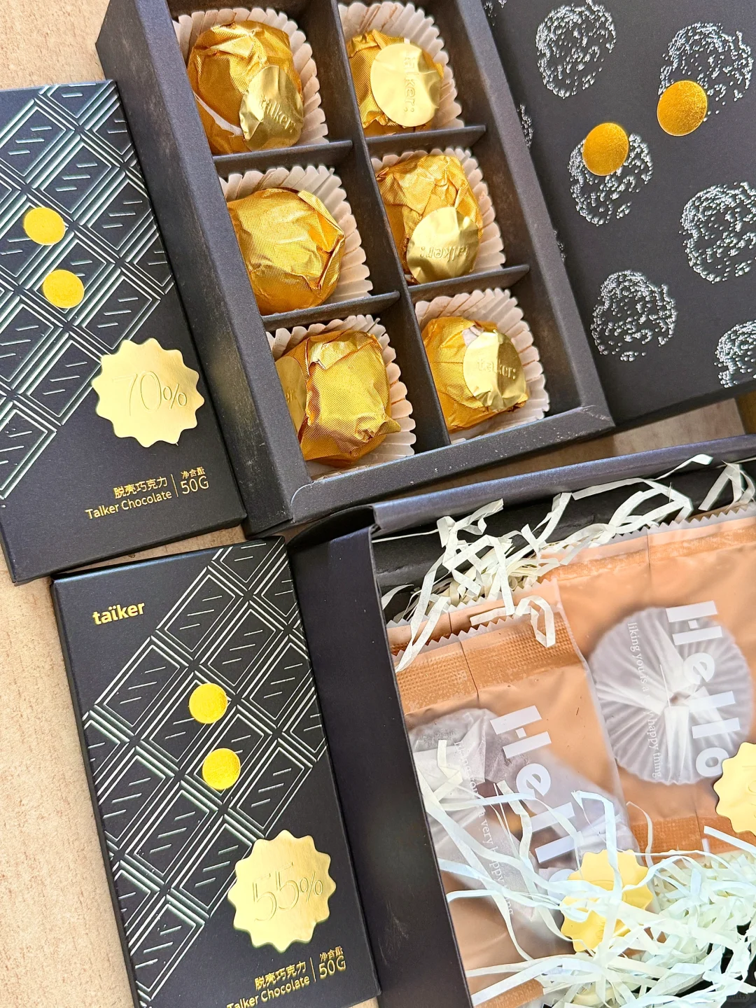 巧克力控喜😍！吃过talker巧克力直呼🐮