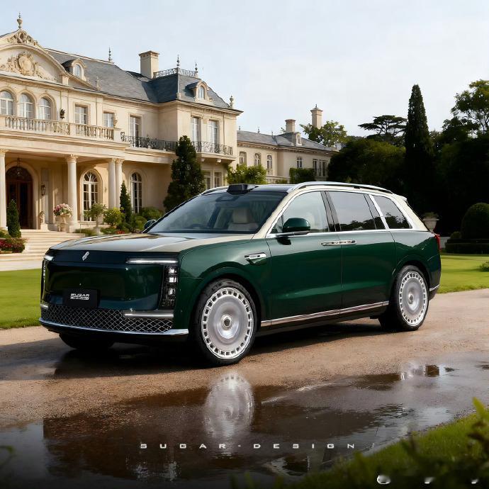 尊界这套设计做SUV更霸气了，不得不说SUV的气场天生就比轿车更强，那么问题来了