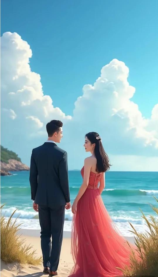 何人织下石榴裙，
惹得凡间乱红尘。
多少男儿膝下跪，
温柔乡里亦沉沦。