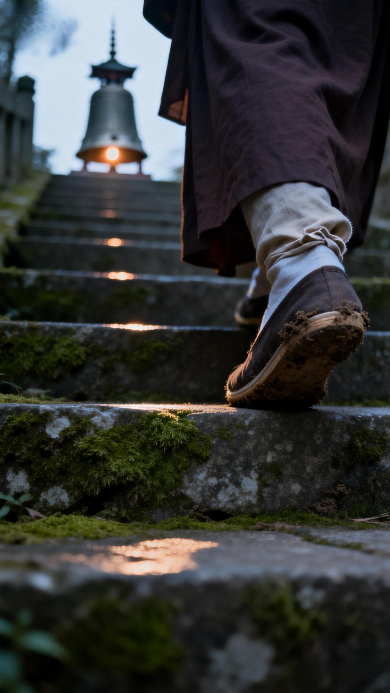 有人拜佛十年，
求一个“放不下”；
有人喝茶一刻，
已读懂“拿起”的禅。

佛说