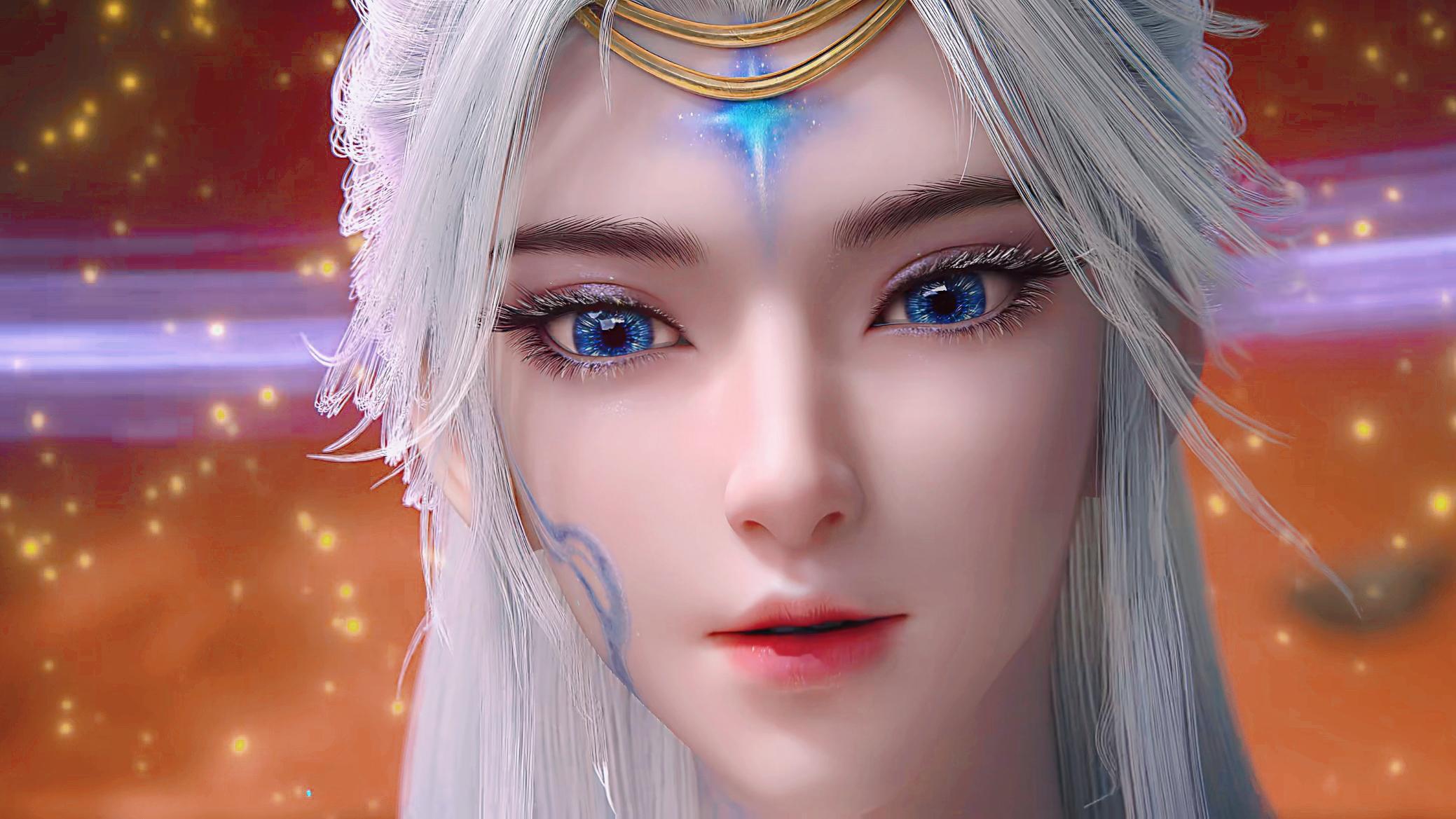 完美世界动画国产动漫 截修美图 Ⅱ 异域少女相信很多人和我一样，被这个连配角都算