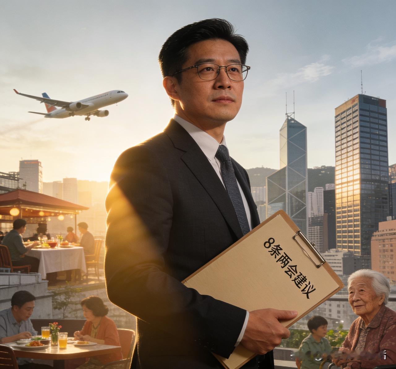 霍启刚提出8条建议，桩桩与我们生活相关！
“家人们，霍启刚带着8条两会建议来了，