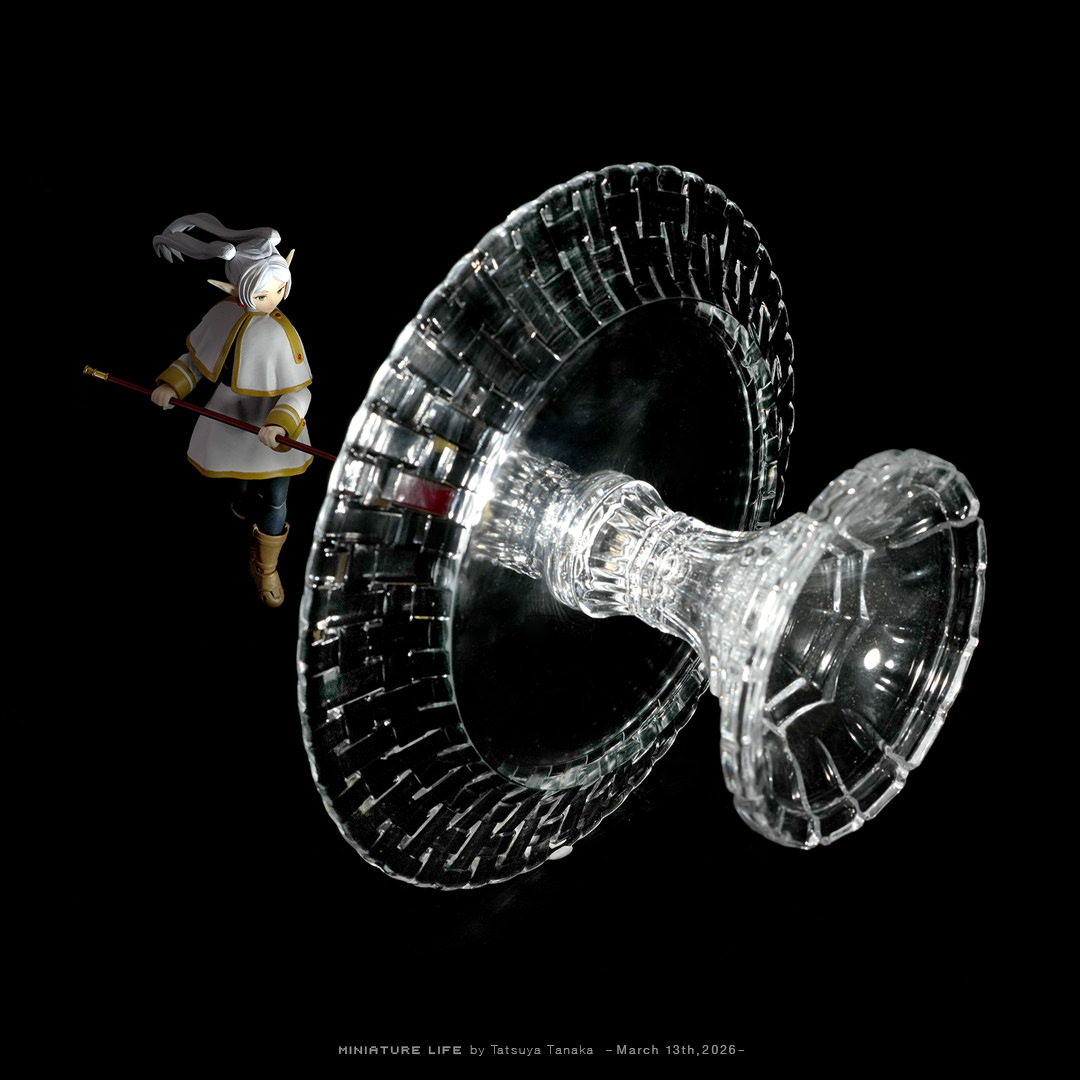 伟大的田中达也，把玻璃器具用到了化境