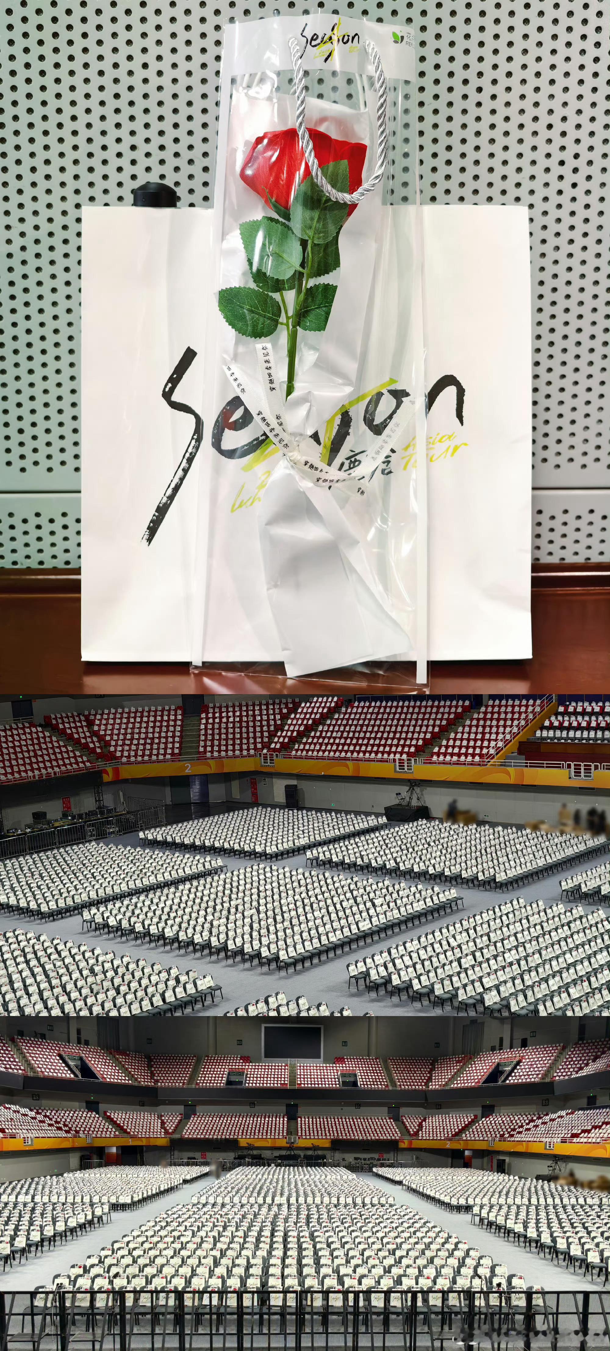 鹿晗给粉丝准备了玫瑰 每一个在七夕去听鹿晗演唱会的芦苇，应该这辈子都忘不了这一天