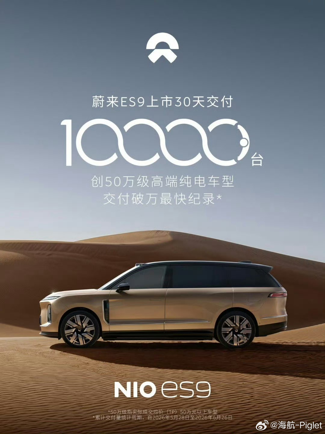 结合价格来说，ES9这个销量意料之中吧，要不是产能跟不上估计更多。大v聊车