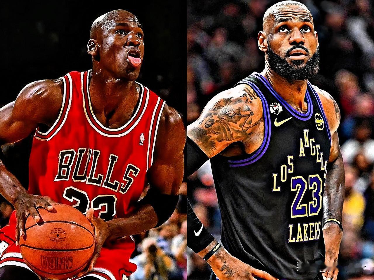 詹姆斯能像乔丹一样伟大吗？答案从来不是非黑即白

在NBA长达七十余年的历史里，